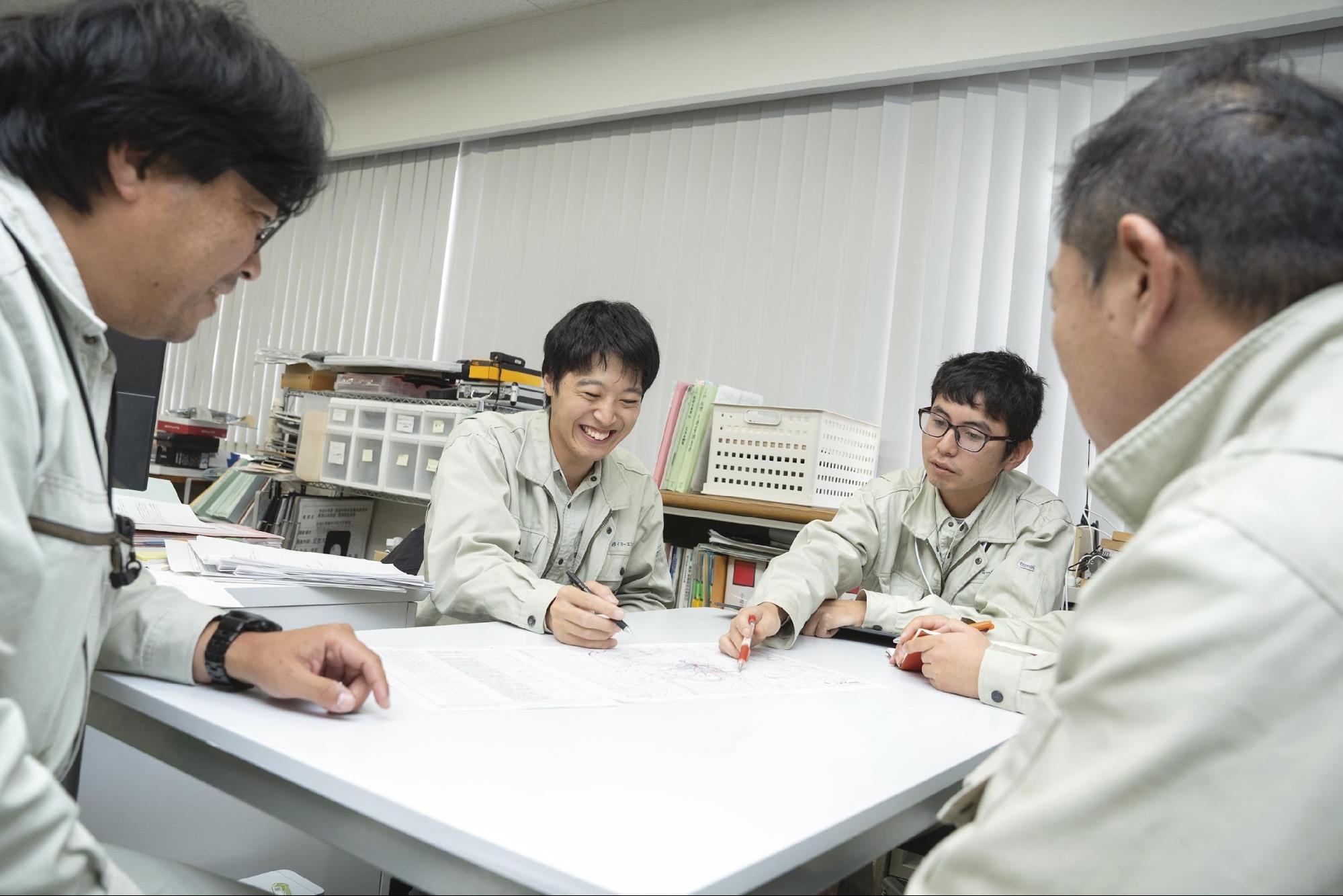 打ち合わせの様子